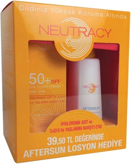 Güneş Koruyucu Set Tüm Ciltler İçin - Güneş Losyonu SPF50+ 150 ml - Aftersun Losyon 150 ml