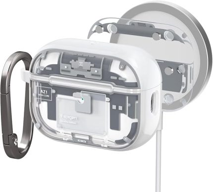 AirPods Pro (2. nesil) Kılıf Ultra Hybrid Zero One MagFit MagSafe özellikli White - ACS07423