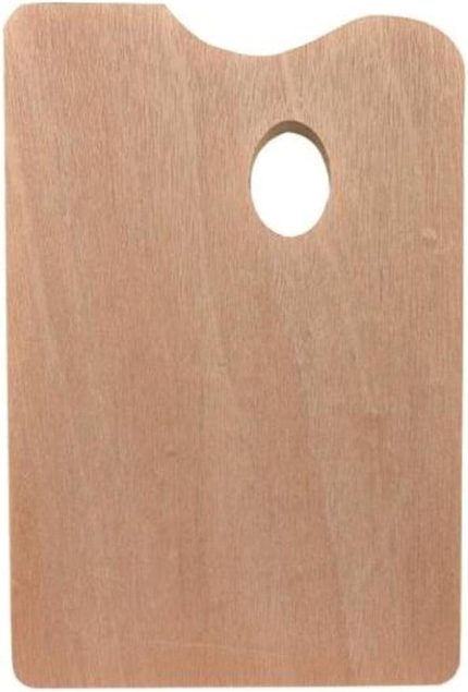 Ahşap Resim Paleti 25x30cm