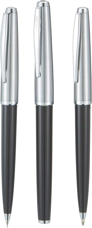 Metropolis 78 Dolma Kalemtükenmez Kalemversatil Kalem Takım Siyah