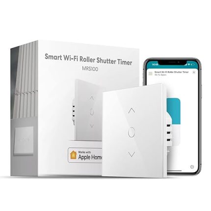 Akıllı Panjur Anahtarı, Nötr Tel Gerekli, Akıllı Ev Sistemleri, HomeKit Alexa Google Home Uyumlu, Perde Anahtarı, Uzaktan Kontrol