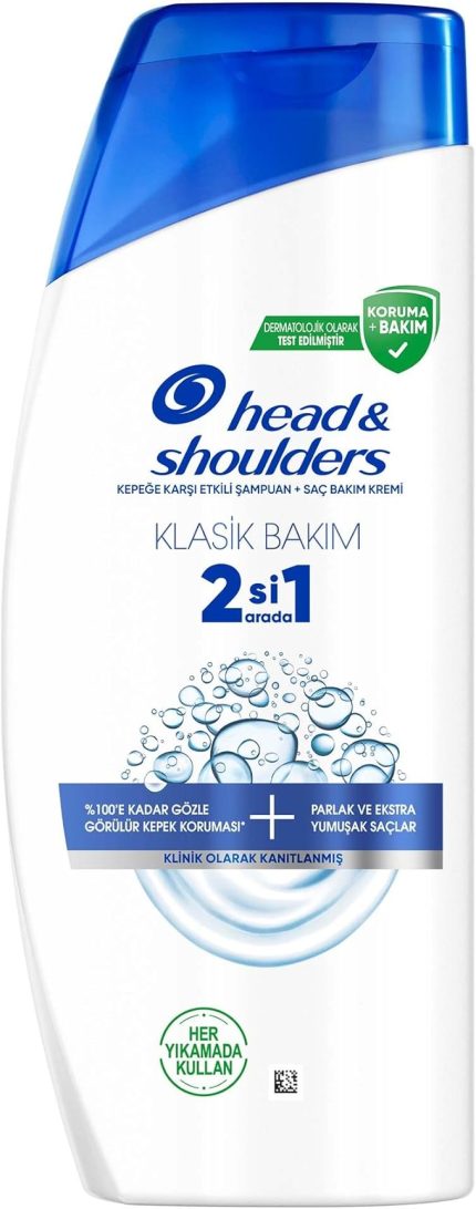 & Shoulders Klasik Bakım 2'si 1 Arada Kepeğe Karşı Etkili Şampuan 625ml