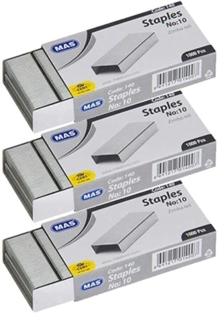 Zımba Teli No:10 ''3 Paket'' (3000 Adet)