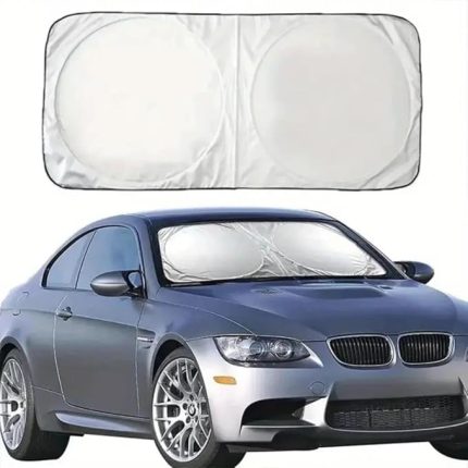 Katlanabilir 150x70 CM Araç Ön Cam Güneşlik Ön Cam Araç Perdesi Araç Güneş Koruyucu Oto Güneşlik