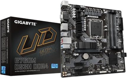 B760M DS3H DDR4 HDMI TYPE-C DP PCIe 16X v4.0 1700p mATX