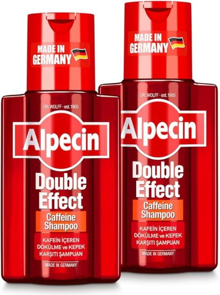Çift Etkili Kafein Şampuanı 2x 200ml