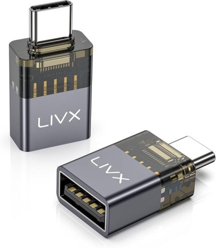 Type C to USB3.2 Çevirici Dönüştürücü OTG 10Gbps 60W Ultra Hızlı Şarj ve Veri Aktarımı OTGDM