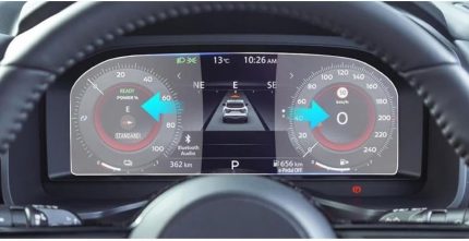 Case Dijital Gösterge 9H Nano Ekran Koruyucu 2024-2025 Nissan Qashqai 12.3 İnç ile uyumlu