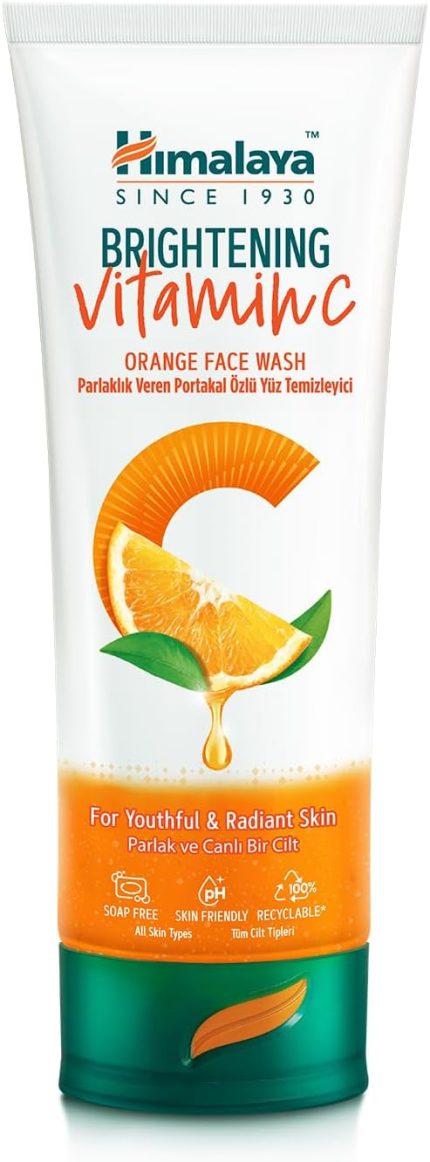 Since 1930 Vitamin C Parlaklık Veren Portakal Özlü Yüz Temizleyici 100ml, Tüm Ciltler, Paraben/SLS/SLES İçermez