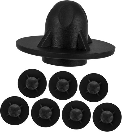 8 Adet Kamp Sandalyesi Ayakları Yedek Kapakları Batma Önleyici Uçlar Yüksek Sırtlı Katlanır Kamp Ay Sandalyesi Yükseltilmiş Çerçeve Ayağı Siyah