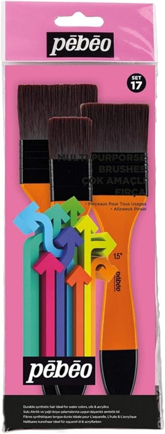 Çok Amaçlı Zemin Fırçası Seti 3'lü