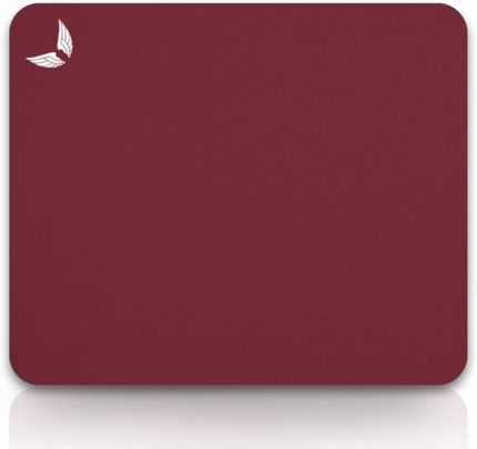 Gaming Oyuncu Gamer Mouse Pad 27x23, Kaymaz Taban Orta Boy Medium Ofis Tipi Mouse Pad, Fare Altlığı Bordo