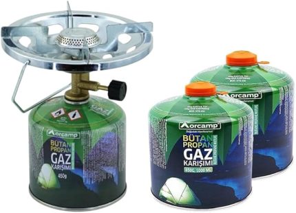 Kamp Ocak Seti-450 gr Tüp K-500-450+2 Adet Tüp KTS-450 ORC-024-A2