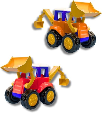 Oyuncak Kepçeli İş Makinesi Eğitici