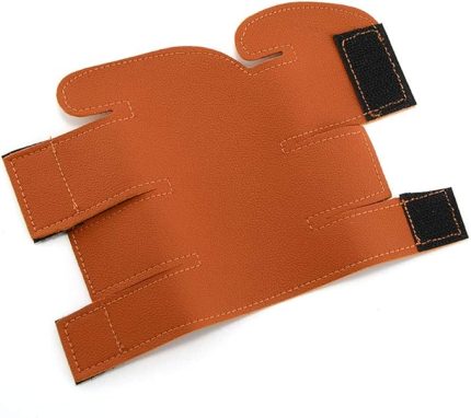 Trompet Vana Koruyucusu PU Trompet Vana Aksesuarları Kahverengi