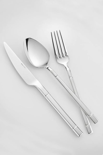 Optima Alaçatı 84 Parça Çelik Çatal Kaşık Bıçak Seti