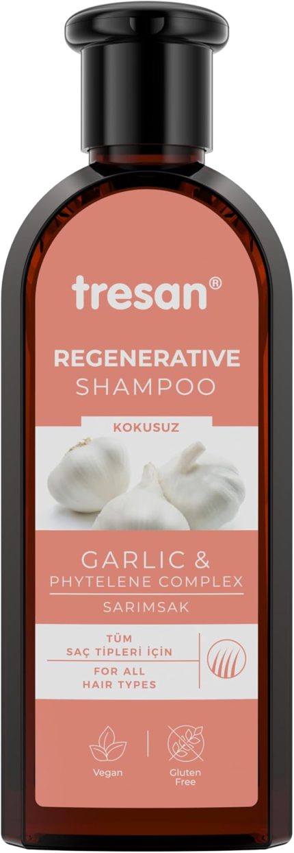 Sarımsak Özlü Onarıcı Her Saç Tipi için Bakım Şampuanı 300 ml
