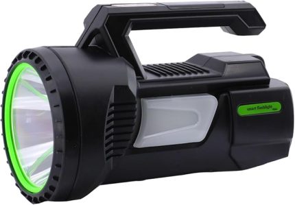 Şarjlı Çok Fonksiyonlu Sarj Edilebilir Projektör Fener Led El Lambası Feneri 5W 4800 Mah Beyaz Işık