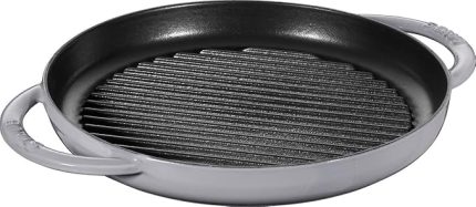 Grill Pans Çift Kulplu Döküm Izgara Tava