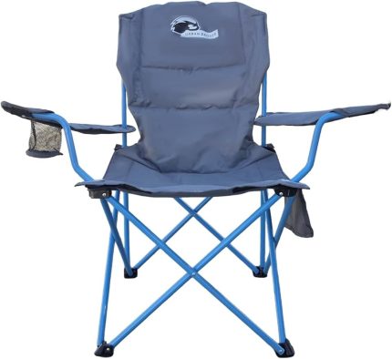 Badger Fenrir XL Katlanır Kamp Sandalyesi, Dayanıklı Kamp Ekipmanları, Kamp Aksesuarları, Açık Hava Sporları,Yürüyüş, Doğa Sporları