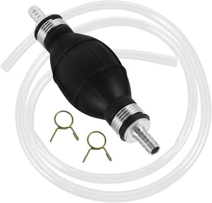 Sifon Pompası Manuel Benzin Hortumu El Pompası Benzin Için Hortumlu Aktarma Pompası Gaz Yağı Yakıt Benzin Sıvı Su Akvaryum