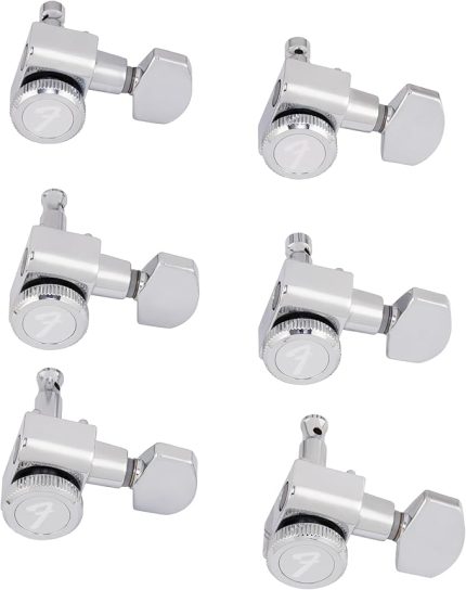 Guitar Tuning Machines Polished Chrome Kilitli Akort Burgusu