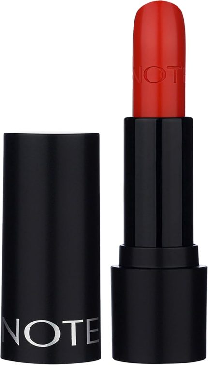 Deep Impact Lipstick 12 Flaming Heart Red Kremsi Dokulu Yarı Parlak Ruj, Kırmızı
