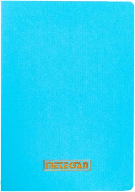 Notes 17x24 cm Karton Kapaklı İplik Dikişli Defter, 32 Yaprak, Düz, Mavi