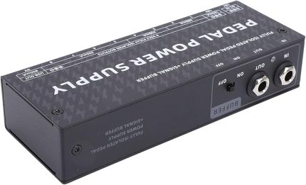 Elektrik kaynağı, Gitar Efekti güç Pedal Besleme çeliği 9 Cc çıkış, 9V 18V Ekipman Için Performans uygulamaları Için Izole edilmiş (AB fişi)