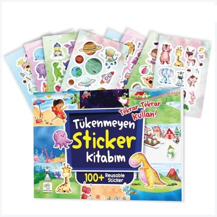 Sticker Kitabım (100+ Tekrar Tekrar Kullanılabilen Sticker)
