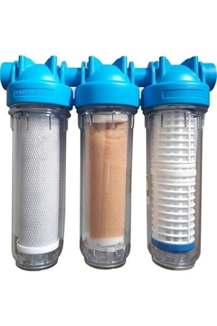 Bella Atlas Daire Girişi Su Arıtma Filtresi 3 Aşamalı