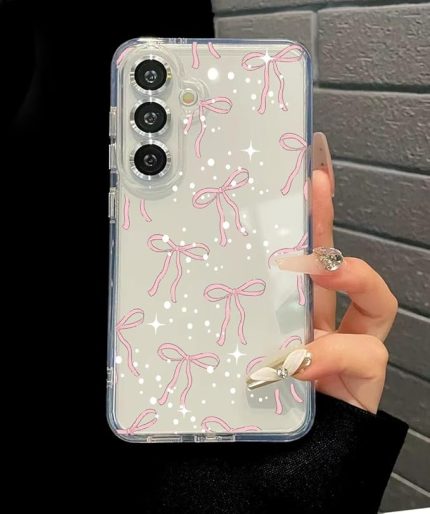 A55 ile Uyumlu SFF01 Şeffaf Tasarımlı Kılıf - İnce, Hafif ve Dayanıklı Koruma, Kamera ve Tuşlarla Tam Uyumlu Şeffaf Telefon Kapağı (inçilifiyonk)