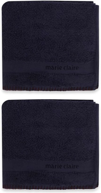 Claire Export Havlu Melodie 100% Pamuk 30X50 Cm 2 Li Lacivert
