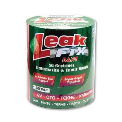 Leakfix Yama Bant, Şeffaf, 100mmx1,5m