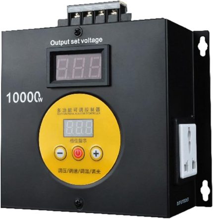 Ev Kompakt Değişken Gerilim Kontrol Cihazı Taşınabilir Hız Sıcaklık Işık Gerilimi Ayarlanabilir Regülatör Dimmer Youmaxe