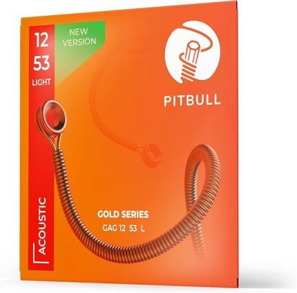 Strings Gold Series GAG L PB Light Takım Tel - Yeni Seri Akustik Gitar Teli 012-053