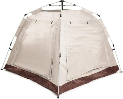 Badger Asgard 3-4 Kişilik Otomatik Tenteli Çadır, 10 Saniyede Kurulur, 3-4 Kişilik, Açık Hava Etkinlikleri Için Aile Çadırı