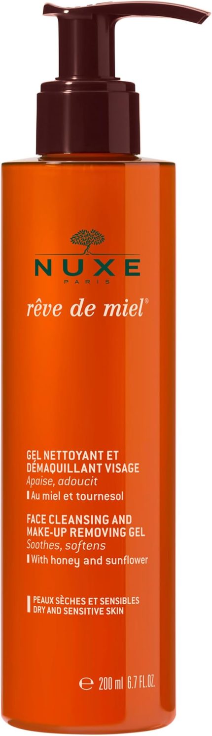 Nuxe Reve De Miel Gel - Yüz ve Göz Makyaj Temizleme Jeli 200ml 1 Paket (1 x 1 Adet)
