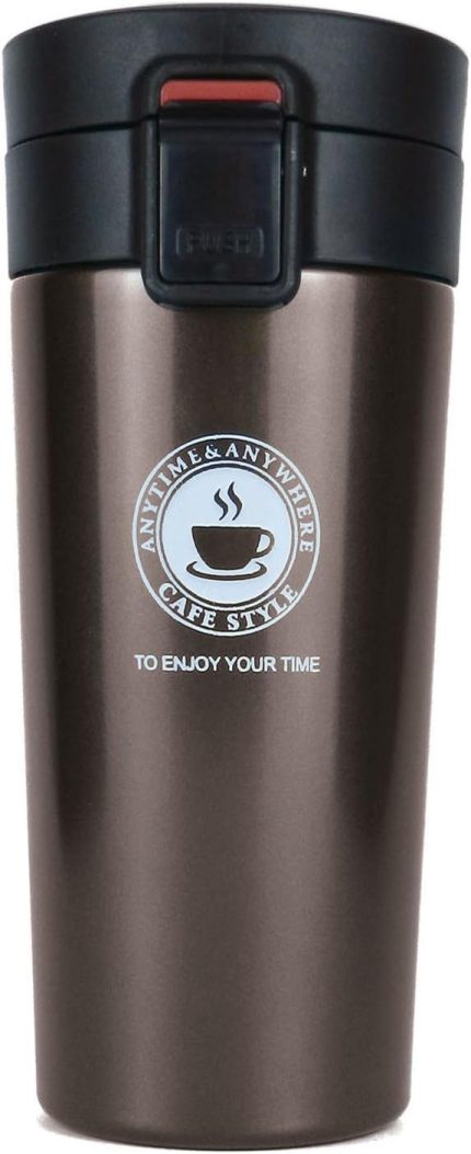 Bardak termo kupa kahve Kapak Travel Mug Seyehat kupası bardak to go Thermo kahve fincanı kahve sızdırmaz yalıtımlı yalıtımlı fincan Auto Mug kahve Autobecher BPA içermeyen termos 380 m