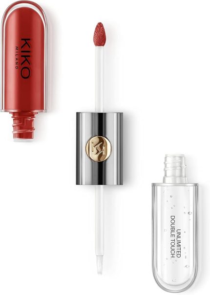 Milano Ruj - Unlımıted Double Touch - 107 Cherry Red - Uzun Süre Kalıcı Parlak/Mat Likit Lipstick