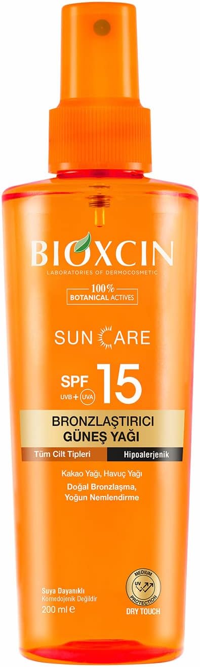 Sun Care Bronzlaştırıcı Yağ 200 Ml 15 Spf