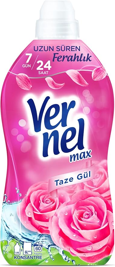 max Taze Gül Kokulu Konsantre Çamaşır Yumuşatıcısı (1 x 1440 ml)