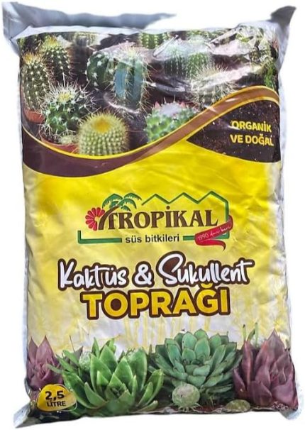 Outlet Kaktüs ve Sukulent Toprağı 2,5 Lt