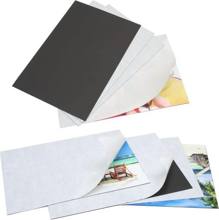 4 Adet Kendinden Yapışkanlı Fotoğraf Magnet Mıknatıs, 21x30 cm (A4 Ebat) Levha Foto Magnet