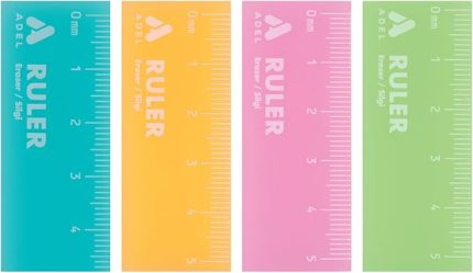 Cetvel Silgi, 36'lı Asorti