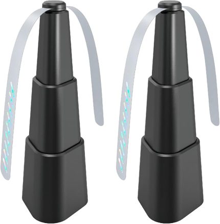 çekilebilir S Kovucu S Fanları Ma için Taşınabilir Kimyasal İçermeyen Böcek Kovucu Çok Fonksiyonlu VANTİLATÖR PERVANESİ S Kovucu (2 Paket)