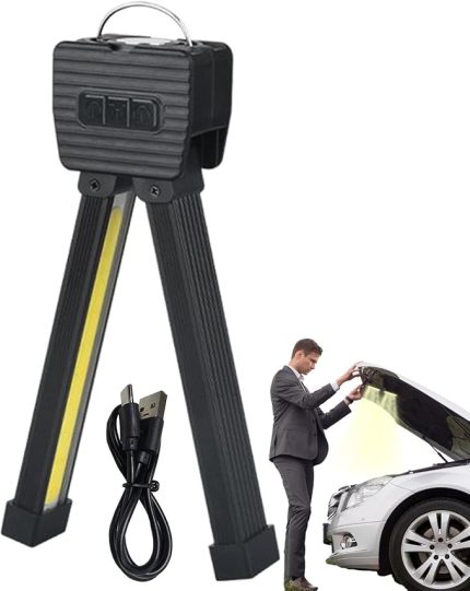 Salonu Lambası Işığı, Poz Lamba, Taşınabilir Mıknatıs LED Poz Lambaları Spor Salonu Için Su Geçirmez, 7-Grades Parting, Şarj Edilebilir, 180 Derecelik Katlanma Iş Işığı Açık Bahçe Bahçeciliği