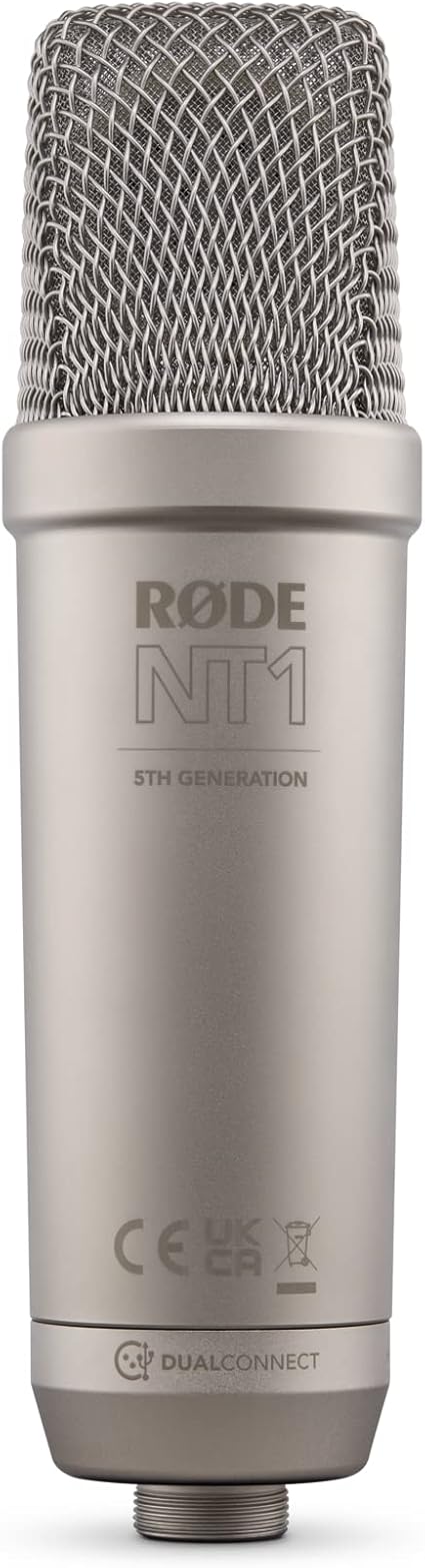 Rode, NT1 5th Generation, Gümüş, Mikrofon - Görsel 4