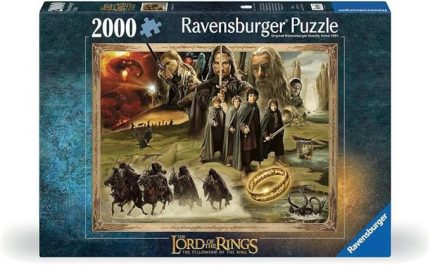 169276 2000 Parçalı Puzzle LOTR Yüzük Kardeşliği, Renkli