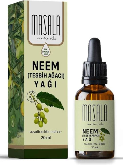 Tesbih Ağacı Yağı 20 ml. Soğuk Pres Neem Yağı (Neem Carrier Oil)